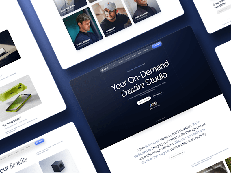 Cover image for Landing Page in Framer