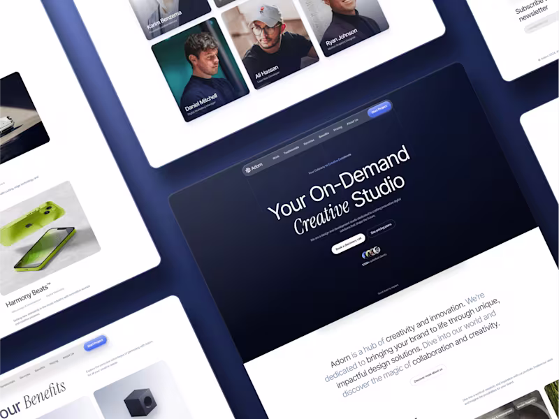 Cover image for Landing Page in Framer
