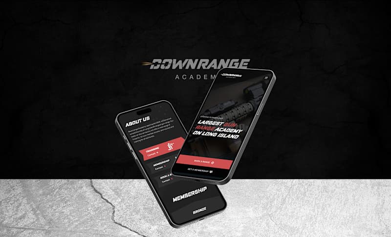 Cover image for Downrange Academy | Long island’s largest gun range :: Behance