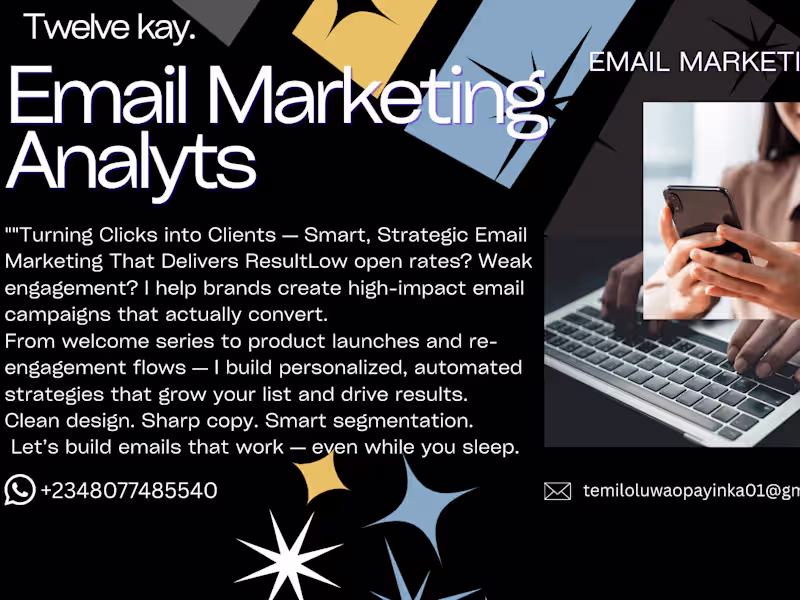 Cover image for Email Alchemist: Turning Clicks into Engagement & Sales! ✨📩🚀