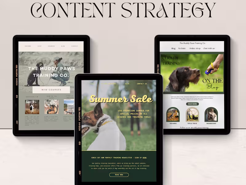 Cover image for Content Strategy - Pinterest 