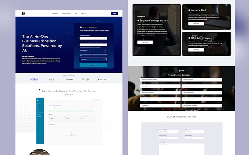 Cover image for Fairsplit Website Design