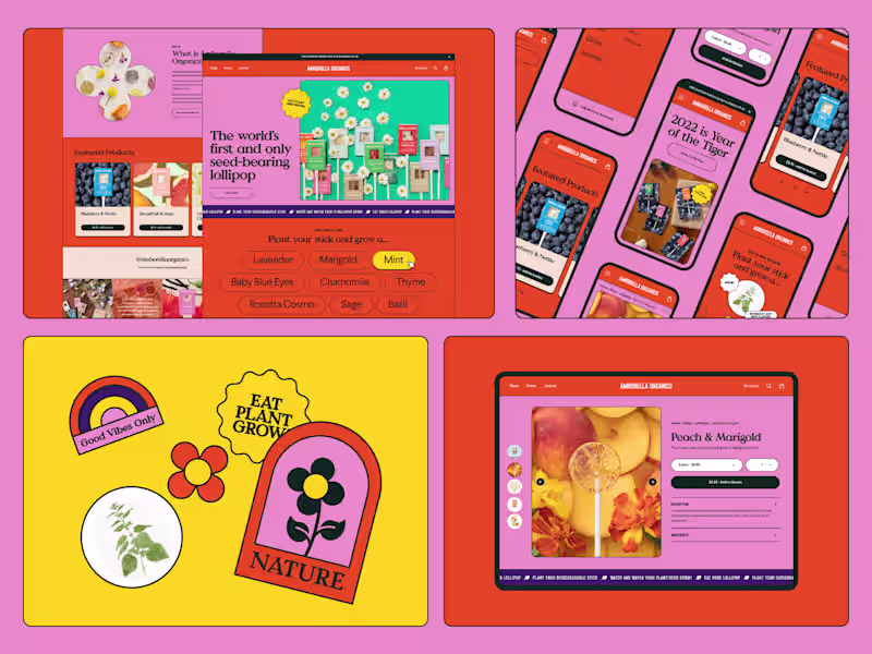 Cover image for Amborella Organics Ecommerce