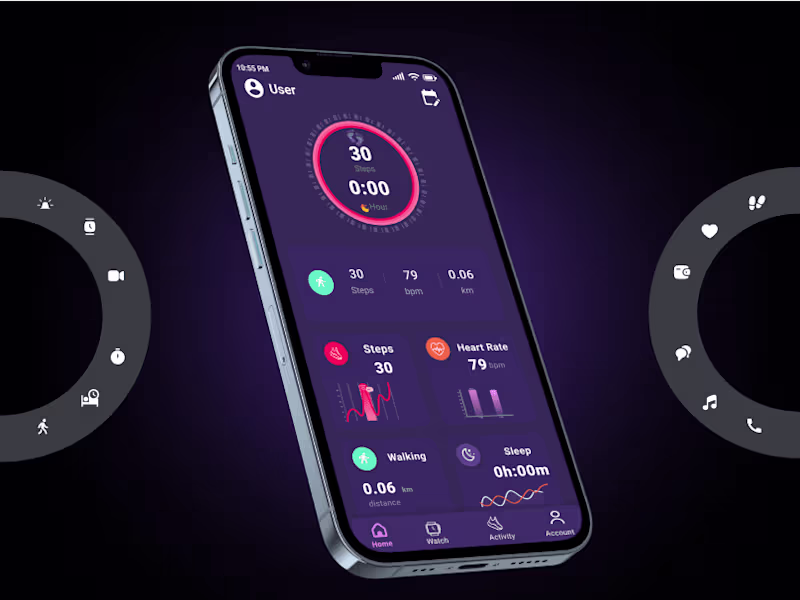Cover image for Fitness Tracking App Design I UI/UX