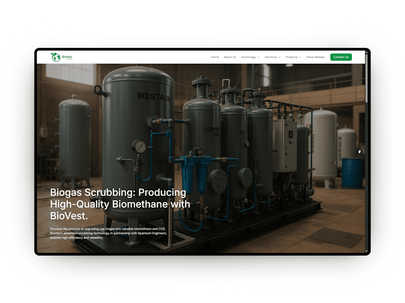 Cover image for Biovest Holdings Website Design & Build