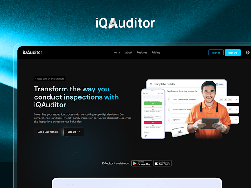 Cover image for iQAuditor : Framer Website Redesign & Development
