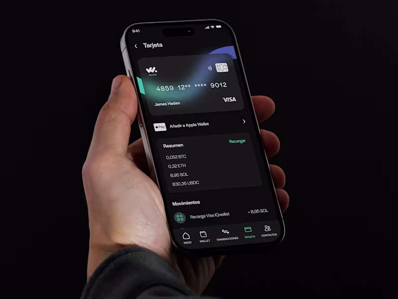 Cover image for IQWALLET | UX/UI Case Study