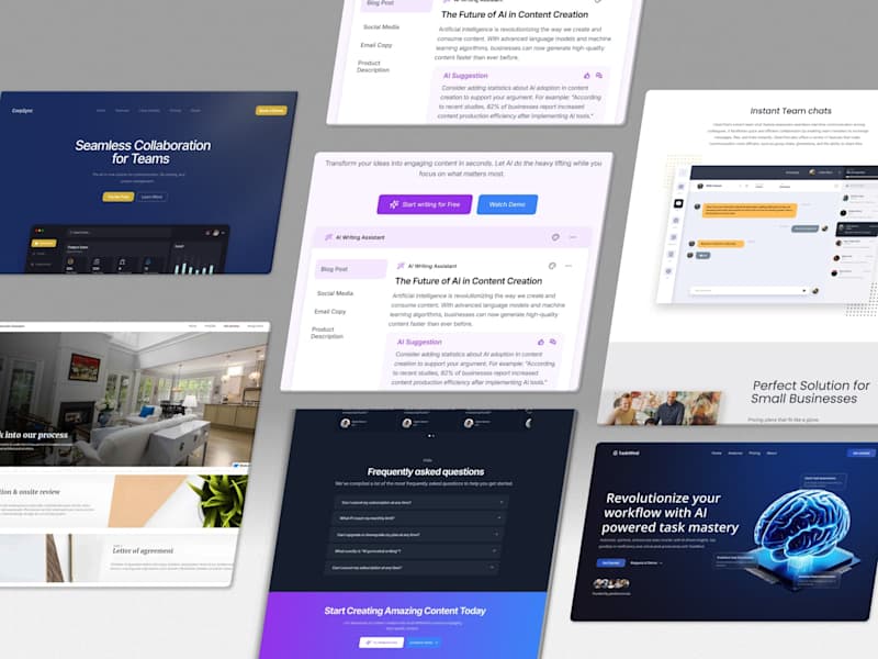 Cover image for Landing page from Figma to Framer