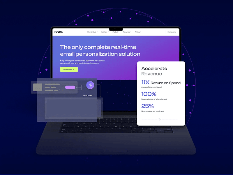 Cover image for SaaS Landing Page Design 🛠️