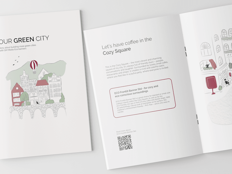 Cover image for Our Green City / Touch&Feel Textile Book