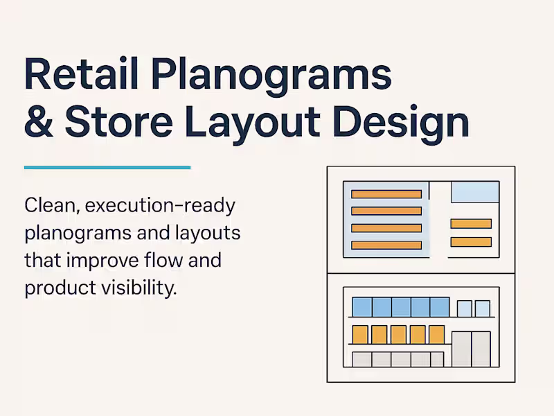 Cover image for Retail Planograms & Store Layout Design