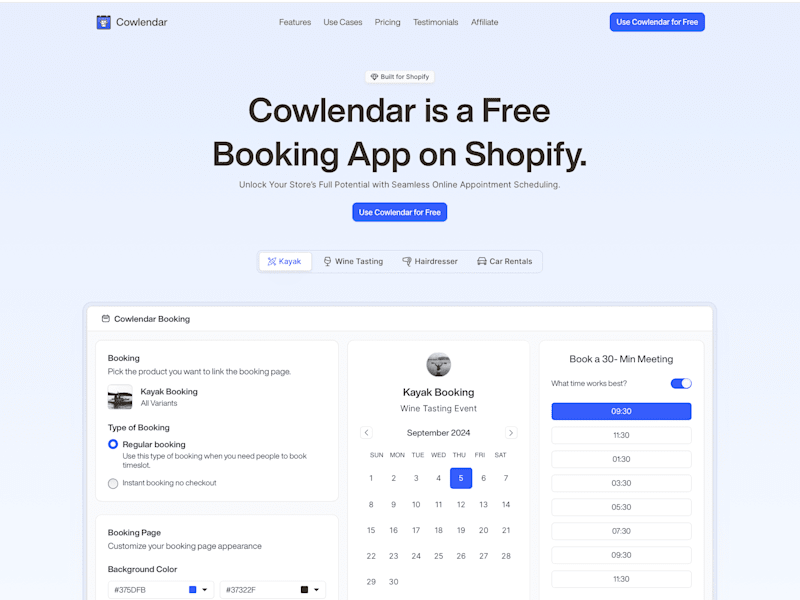 Cover image for Cowlendar Website Design & Framer Developement