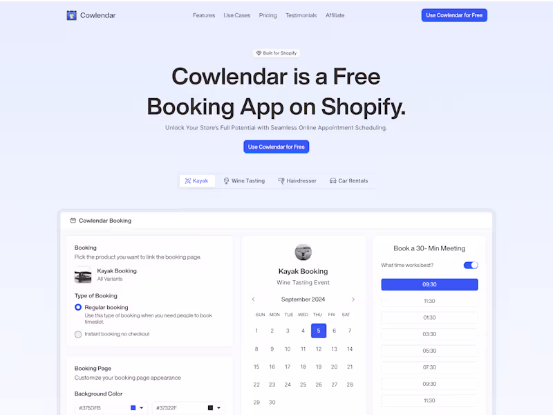 Cover image for Cowlendar Website Design & Framer Developement