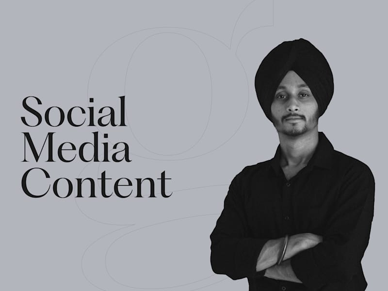 Cover image for Engaging social media content for posts and captions