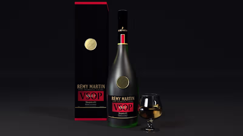 Cover image for Remy Martin V S O P 3D Product Animation by Ventablack Studios …