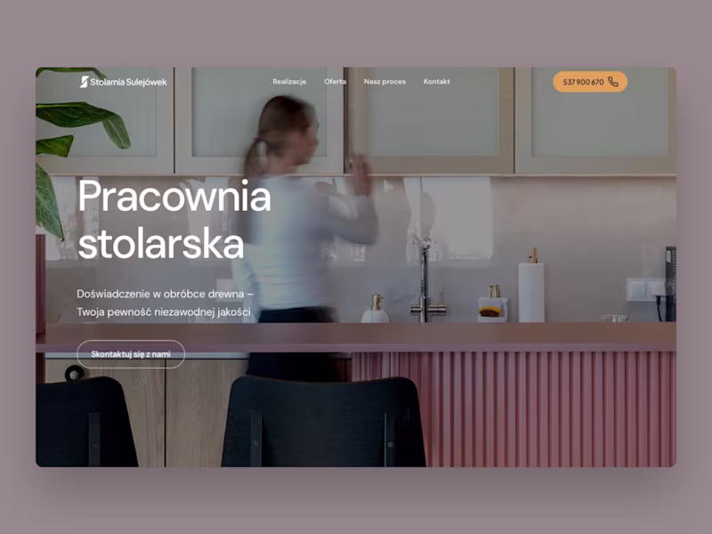 Cover image for Stolarnia Sulejówek - a bespoke carpentry workshop