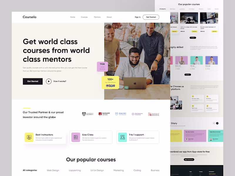 Cover image for Mentors Course Project