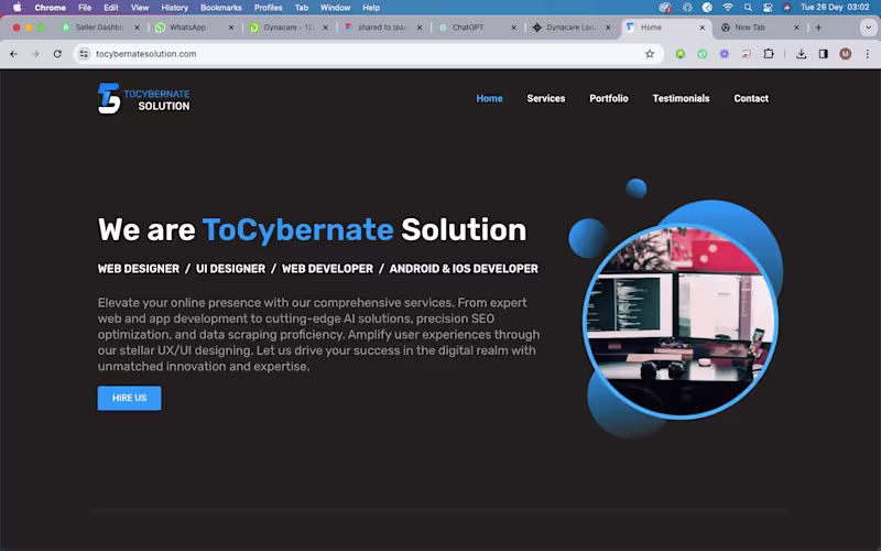 Cover image for ToCybernate Solution