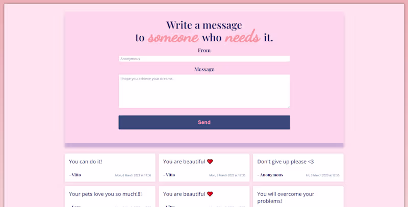 Cover image for Words of encouragement