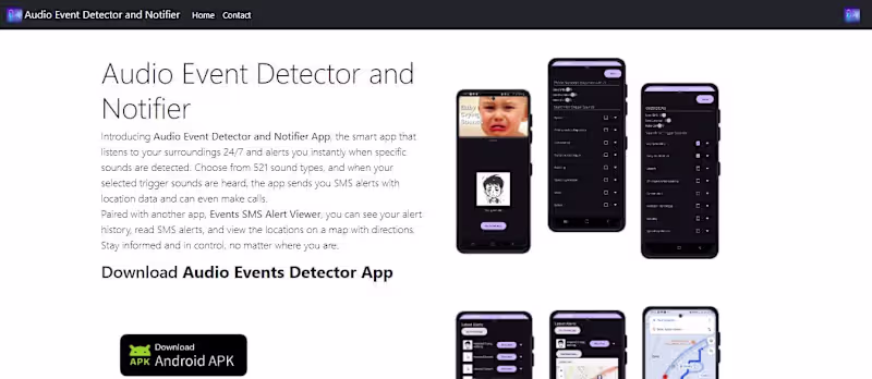 Cover image for Audio Event Detector