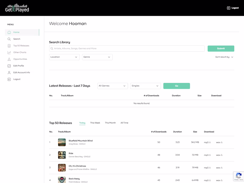 Cover image for DJ/Artist Collaboration Platform