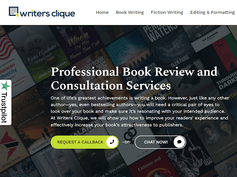 Cover image for Book Review & Consultation Services for Authors