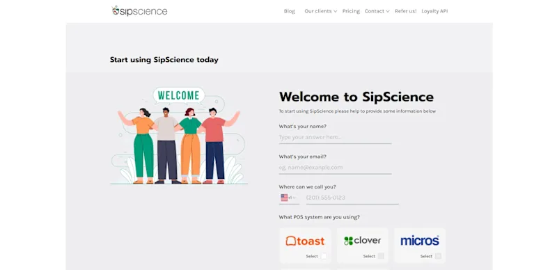 Cover image for SipScience