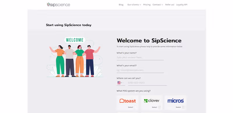 Cover image for SipScience