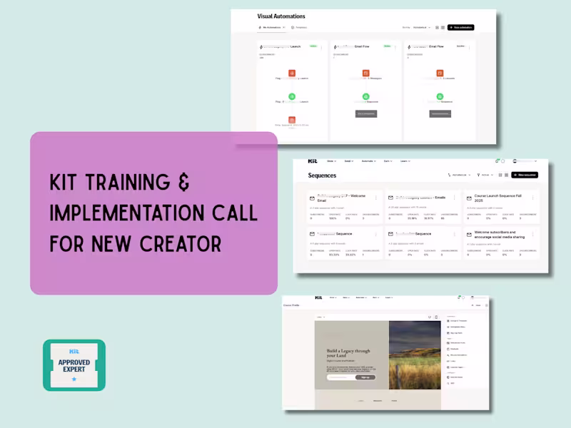 Cover image for Kit Training & Implementation Call for New Creator Problem: ...