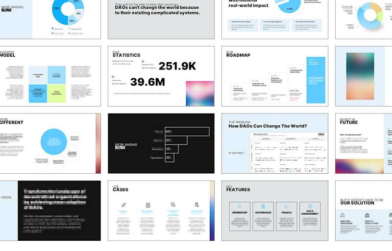 Cover image for Pitch Deck for DAO/Web3 Company