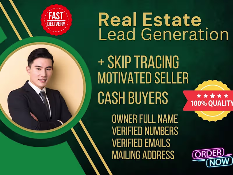 Cover image for setup real estate lead generation give motivated seller leads