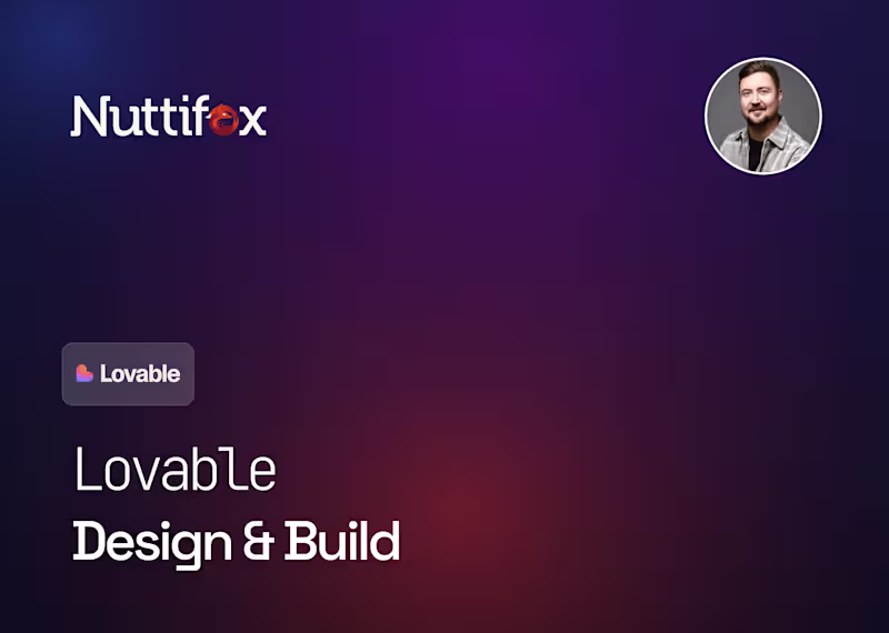 Cover image for Lovable – Design & Build