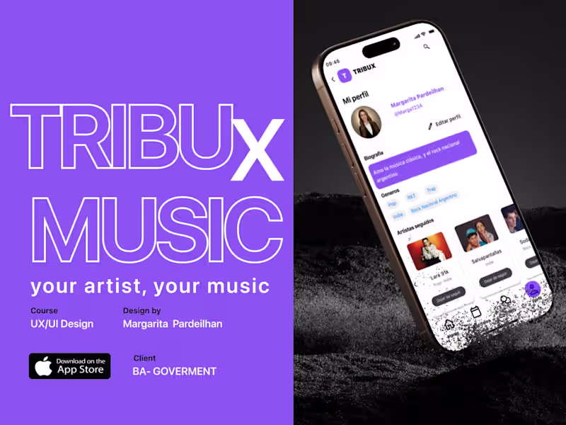 Cover image for TribuXMusic-App