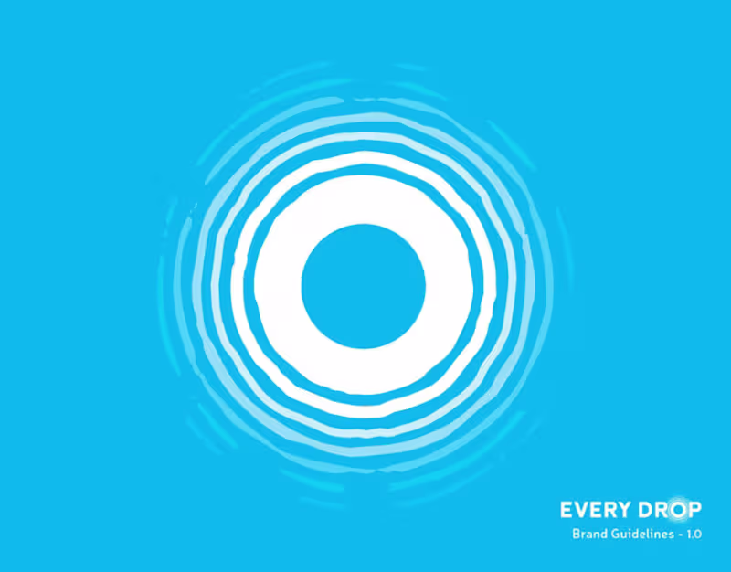 Cover image for Every Drop Logo and Brand Style Guide
