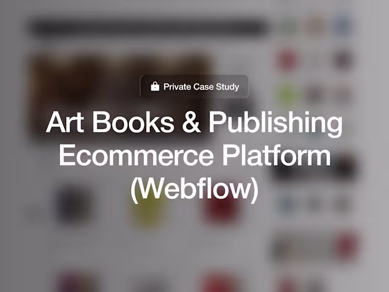 Cover image for Art Publishing & Bookstore Ecommerce Platform Development