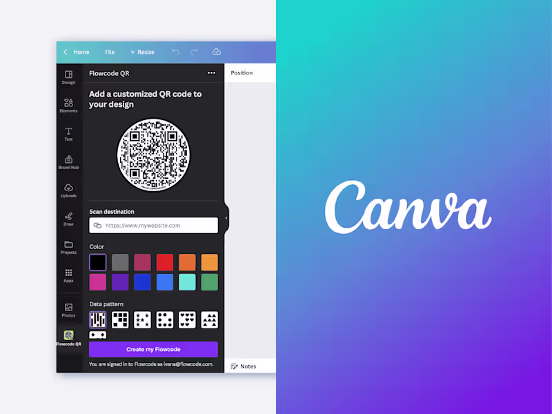 Cover image for Canva Embedded App - UX/UI Design