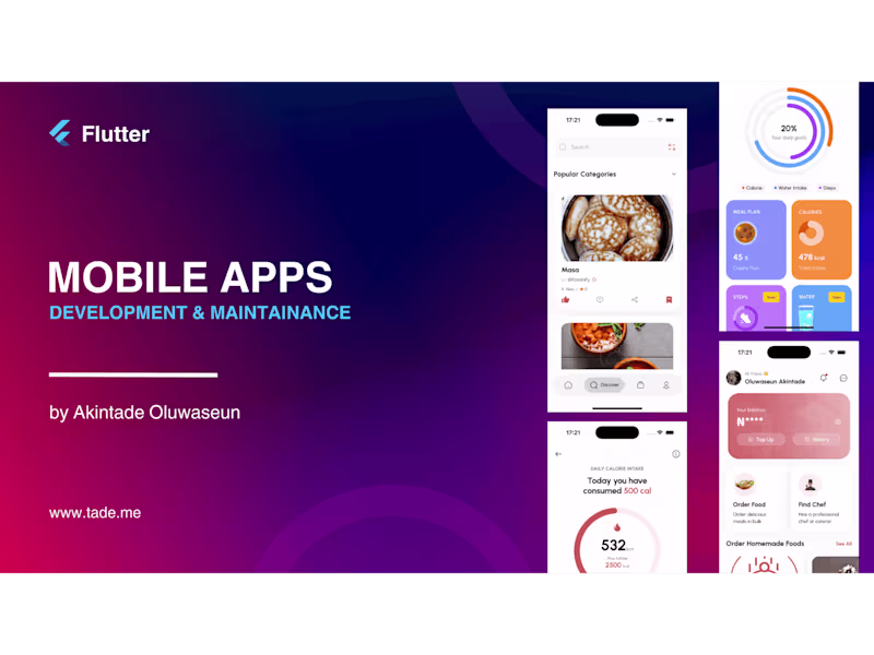 Cover image for Expert Mobile App Development, Maintenance & Optimization