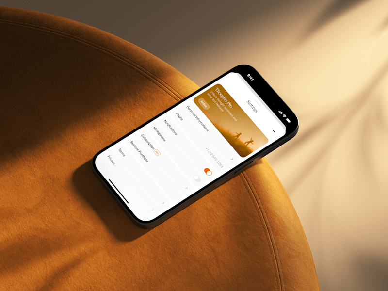 Cover image for Thoughts Settings