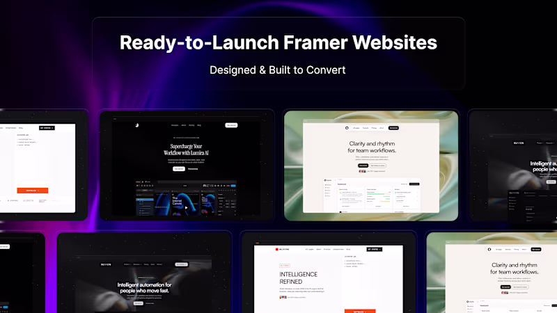 Cover image for Custom Framer Websites That Convert