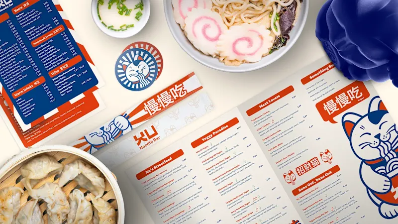 Cover image for Brand Identity Refresh for Xu Noodle Bar