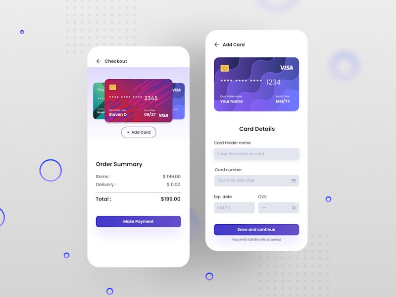 Cover image for Credit card checkout screen