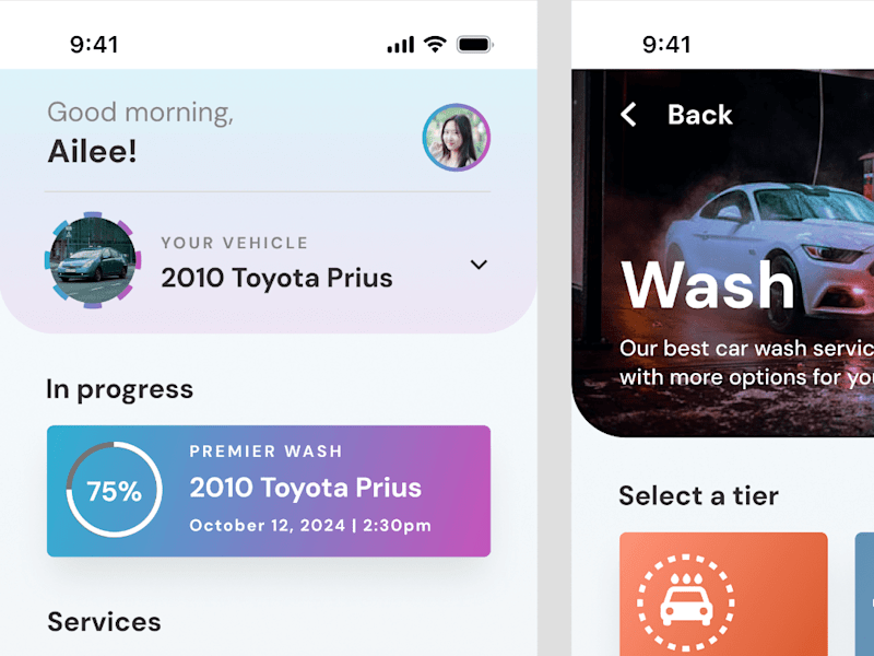 Cover image for Autowashr App (Concept)