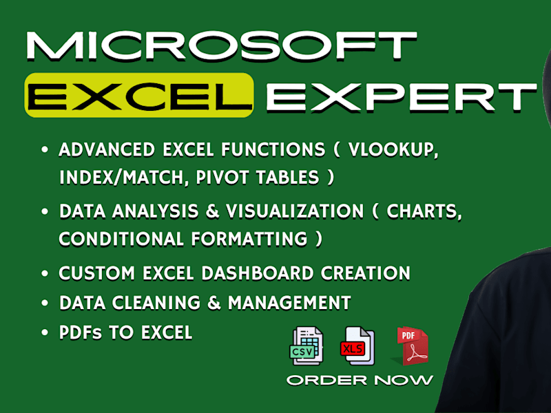 Cover image for clean excel spreadsheets, formatting, merging and sorting