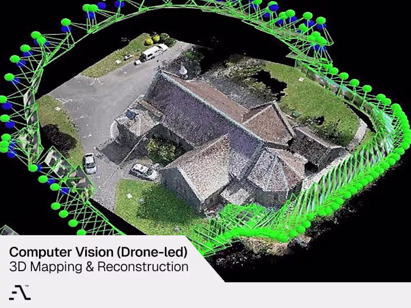 Cover image for Computer Vision (Drone-led) - 3D Mapping & Reconstruction