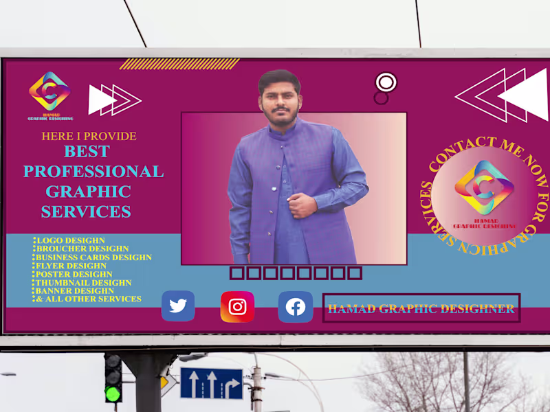 Cover image for I will be a professional graphic desighner