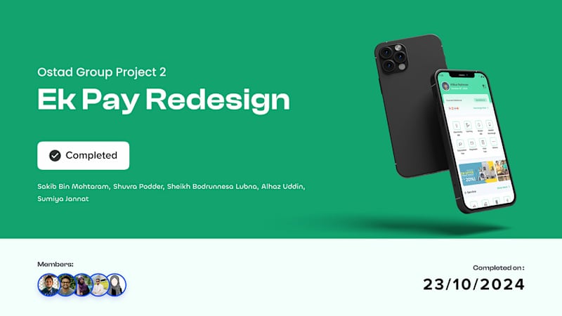 Cover image for EkPay Redesign :: Behance