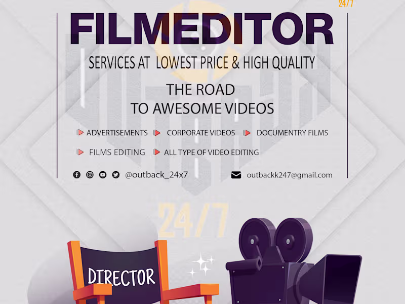 Cover image for Video editing 