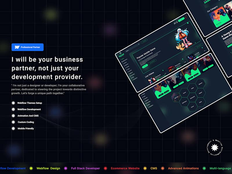 Cover image for Website Design and Development