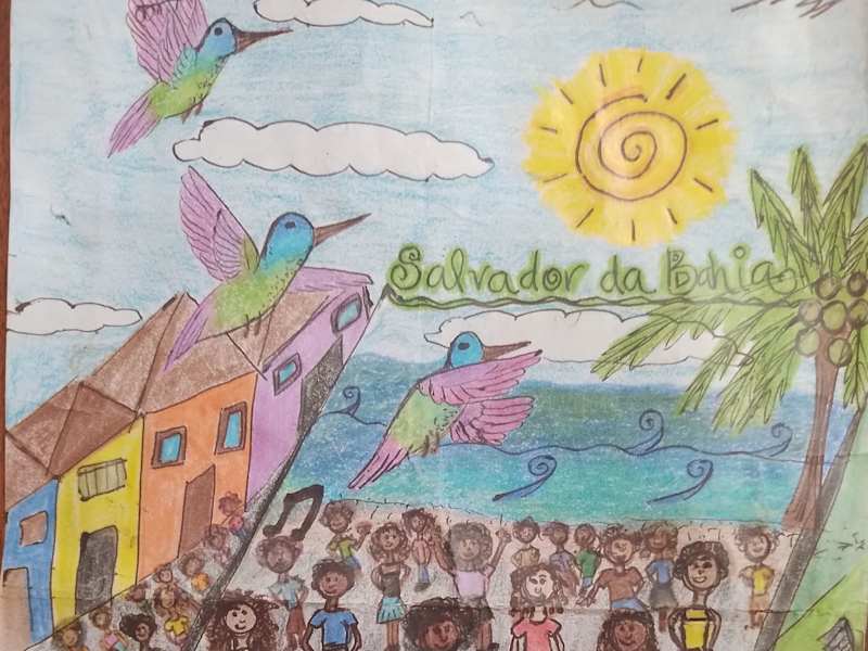 Cover image for Drawing of Salvador da Bahia, Brasil