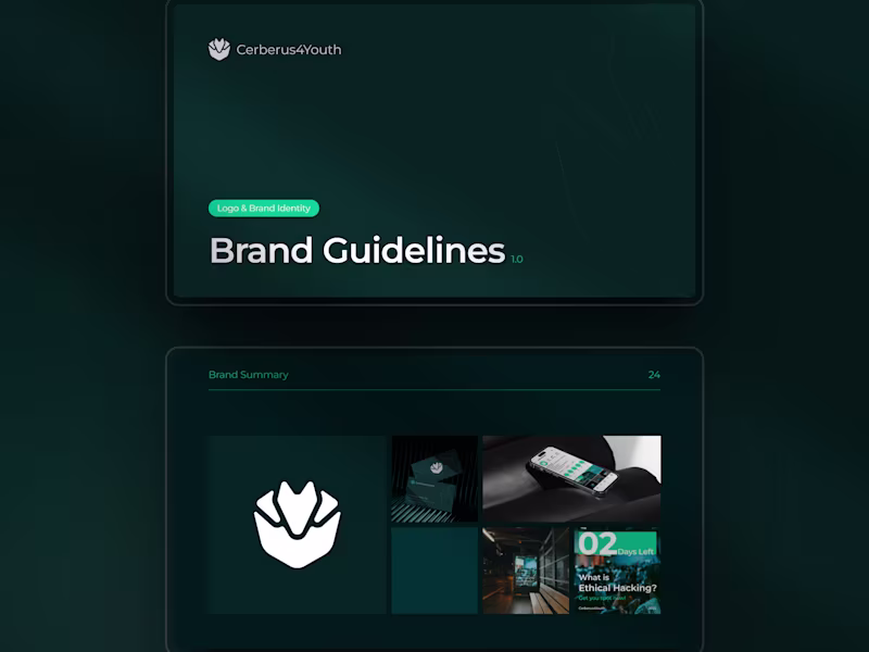 Cover image for Cerberus4Youth Cybersecurity Brand Identity